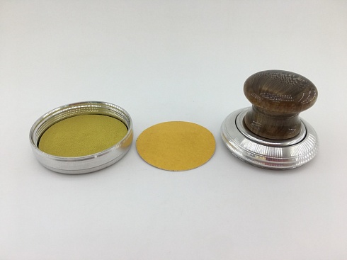 Печать полуавтоматическая металлическая Сабина-кнопка